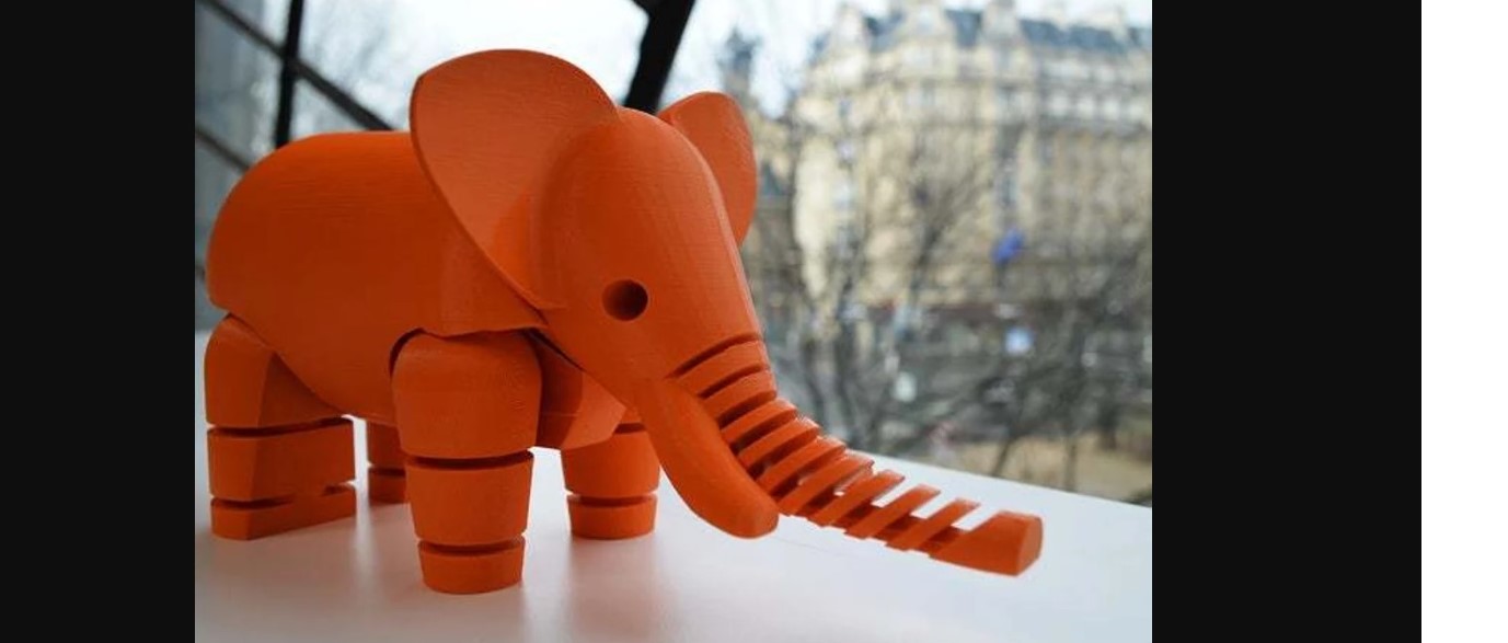 Sawanna spotyka druk 3D: Drukowany w 3D słoń - 10 ogromnie potężnych modeli