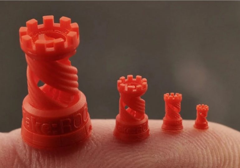Najmniejsze rzeczy wydrukowane w 3D
