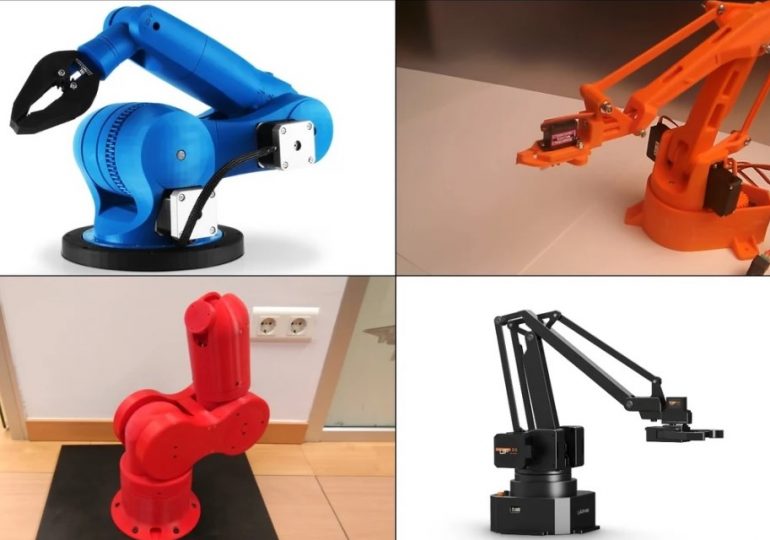 10 najlepszych ramion robota DIY z  drukarki 3D w 2020 r