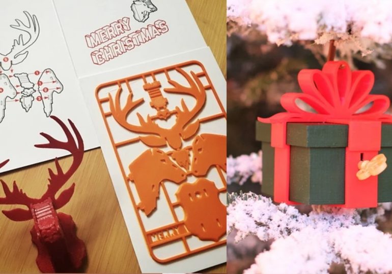 44 dekoracje świąteczne do wydrukowania na drukarce 3D