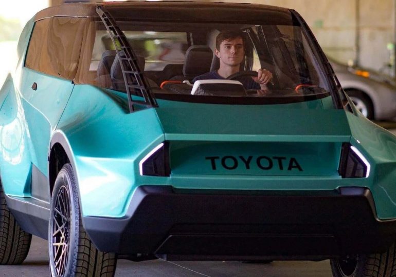 Toyota uBox, to zaprojektowany przez studentów samochód przyszłości
