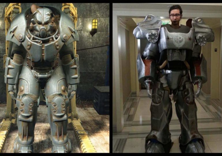 Fan Fallouta, drukuje w 3D naturalnej wielkości Power Armor
