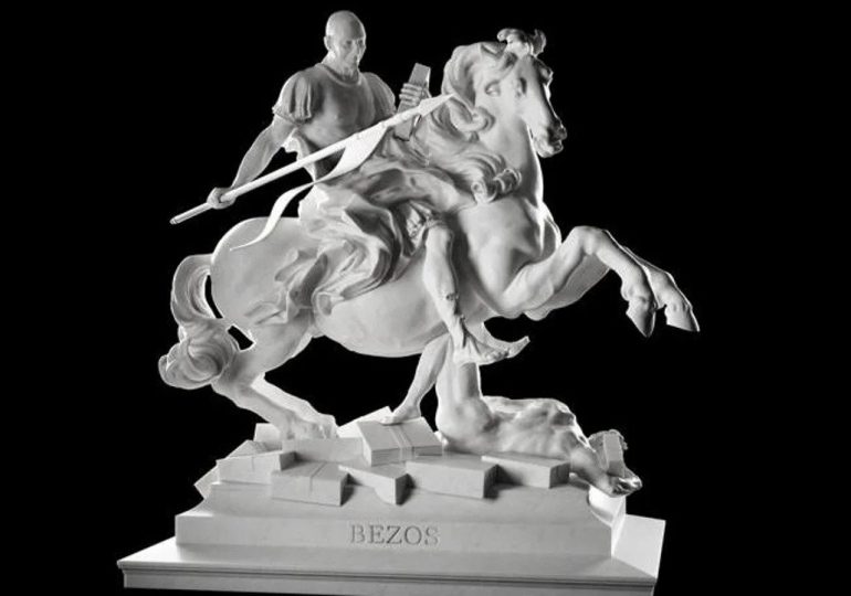 Sebastian Errazuriz drukuje w 3D potentatów Doliny Krzemowej jako mitologiczne postacie