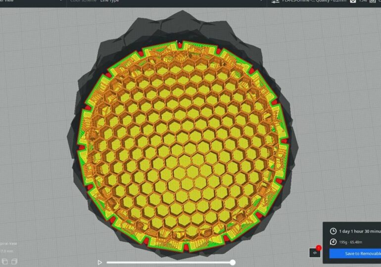 Cura: Wypełnienie Honeycomb - jak je wykonać