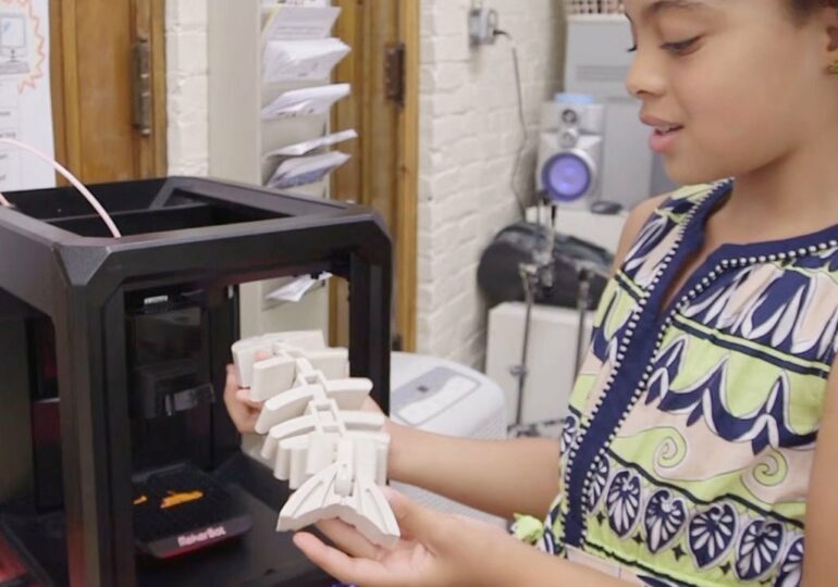 Uczniowie szkół publicznych w Montclair uczą się dzięki drukarkom 3D MakerBot