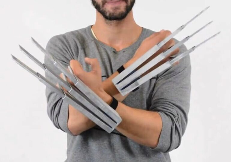 Hej Bub! Zobacz te wydrukowane w 3D szpony Wolverine'a.